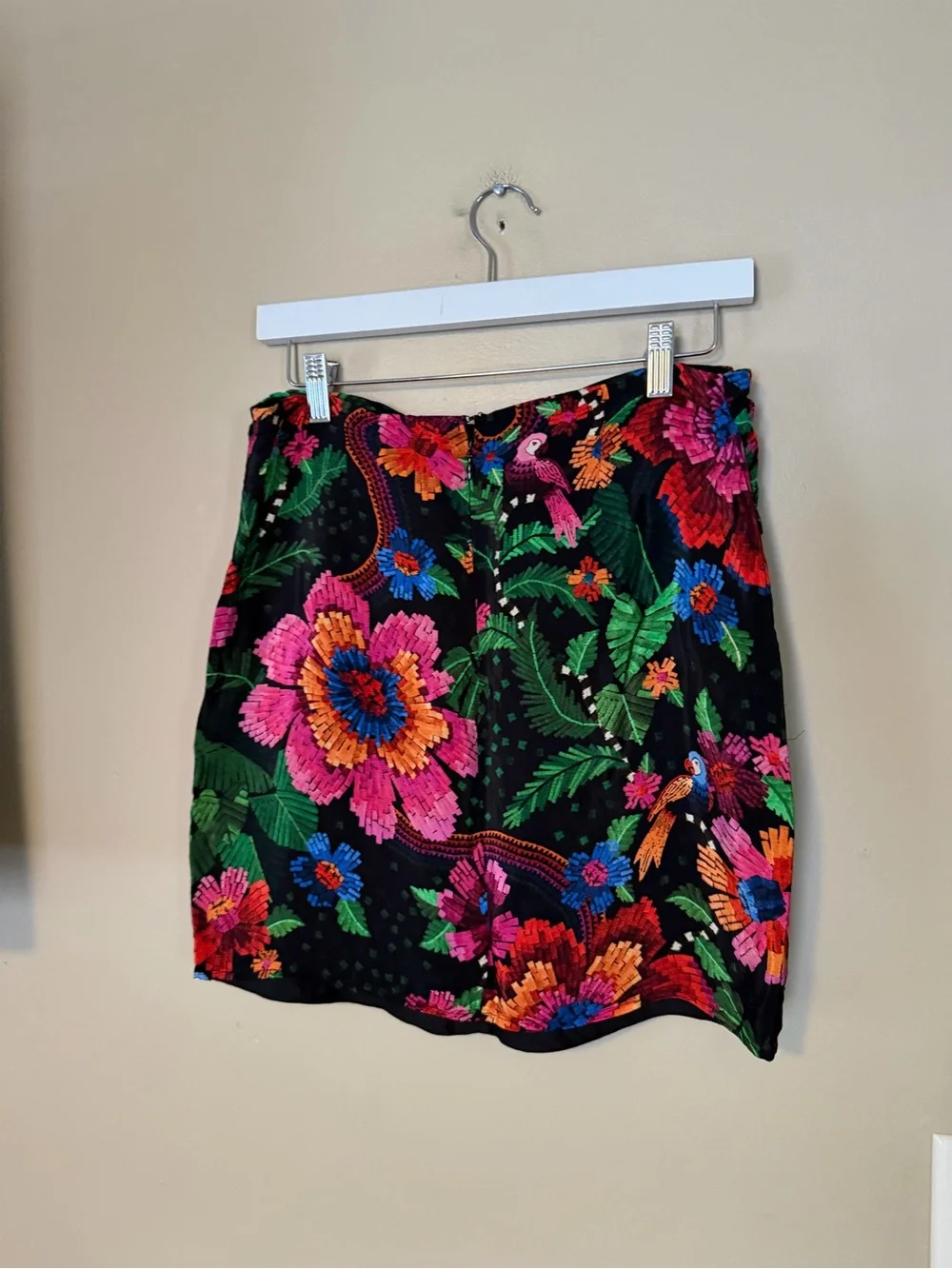 Farm Rio Blooming Garden Wrap Mini Skirt